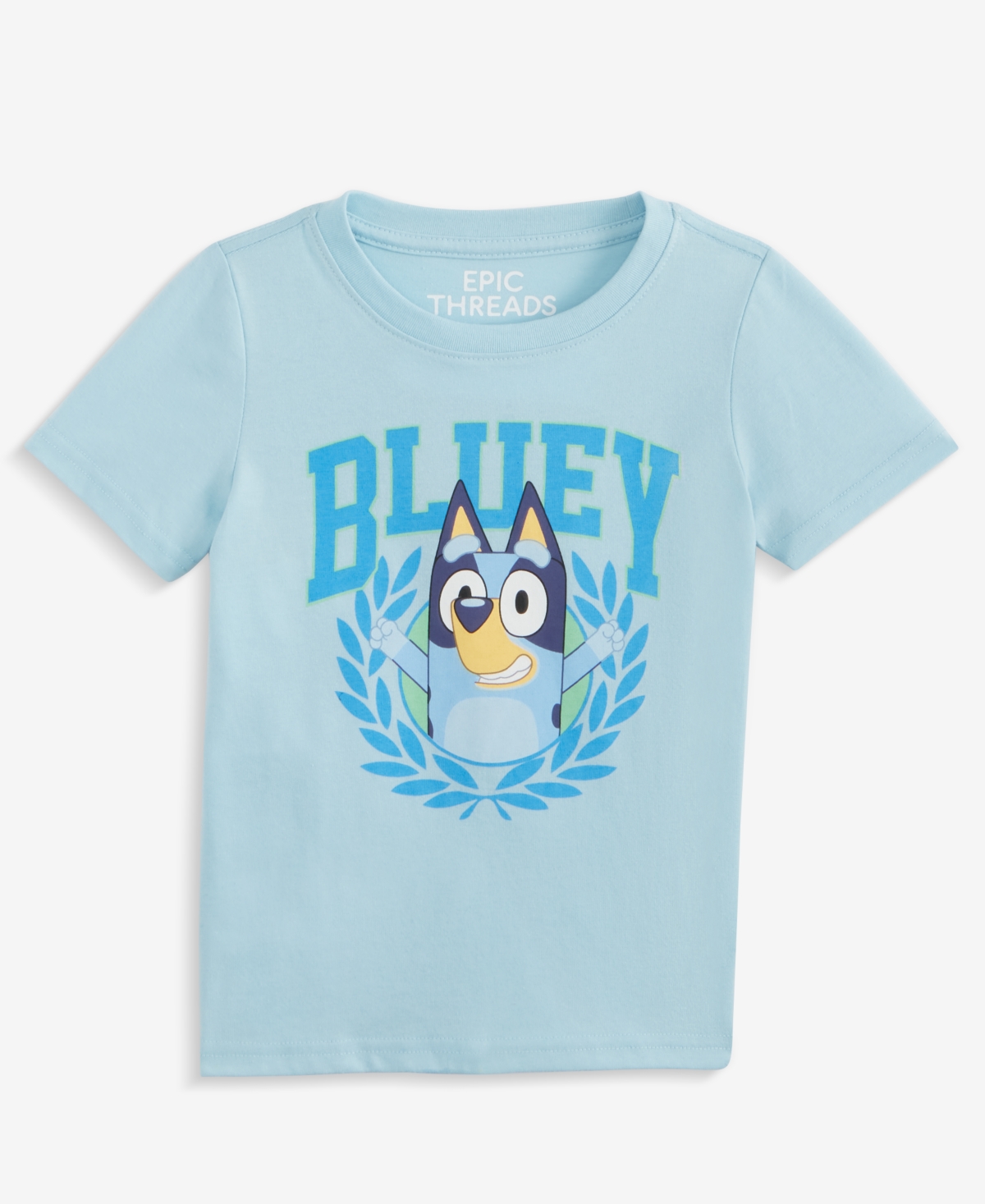 Epic Threads Toddler Boys Bluey Graphic Short-sleeve T-shirt, Exclusively At Macy's In Crystal Bl