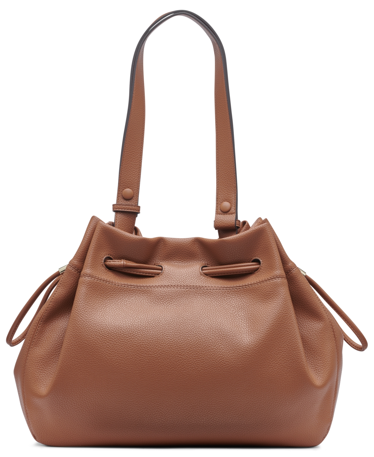 Shop Halston Lilly Large Shoulder Bag In Oak