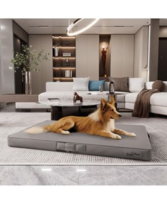 XL Innovative Dog Pet Pillow Bed Microfiber Leather 3D Superfiber Fabric Cushion Bed