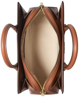 Michael Kors Laila Small Leather Satchel Bag