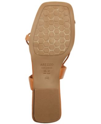 Women's Siena Square Toe Ring Flat Sandals