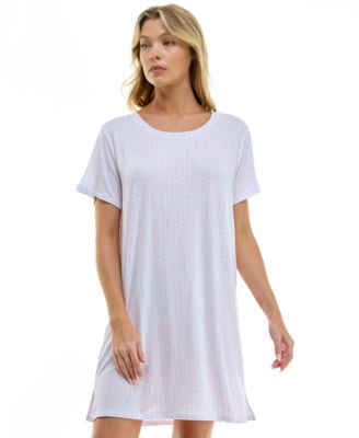 Women's Printed Short-Sleeve Sleepshirt