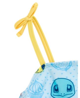 Girls UPF 50+ One Piece Bathing Suit to