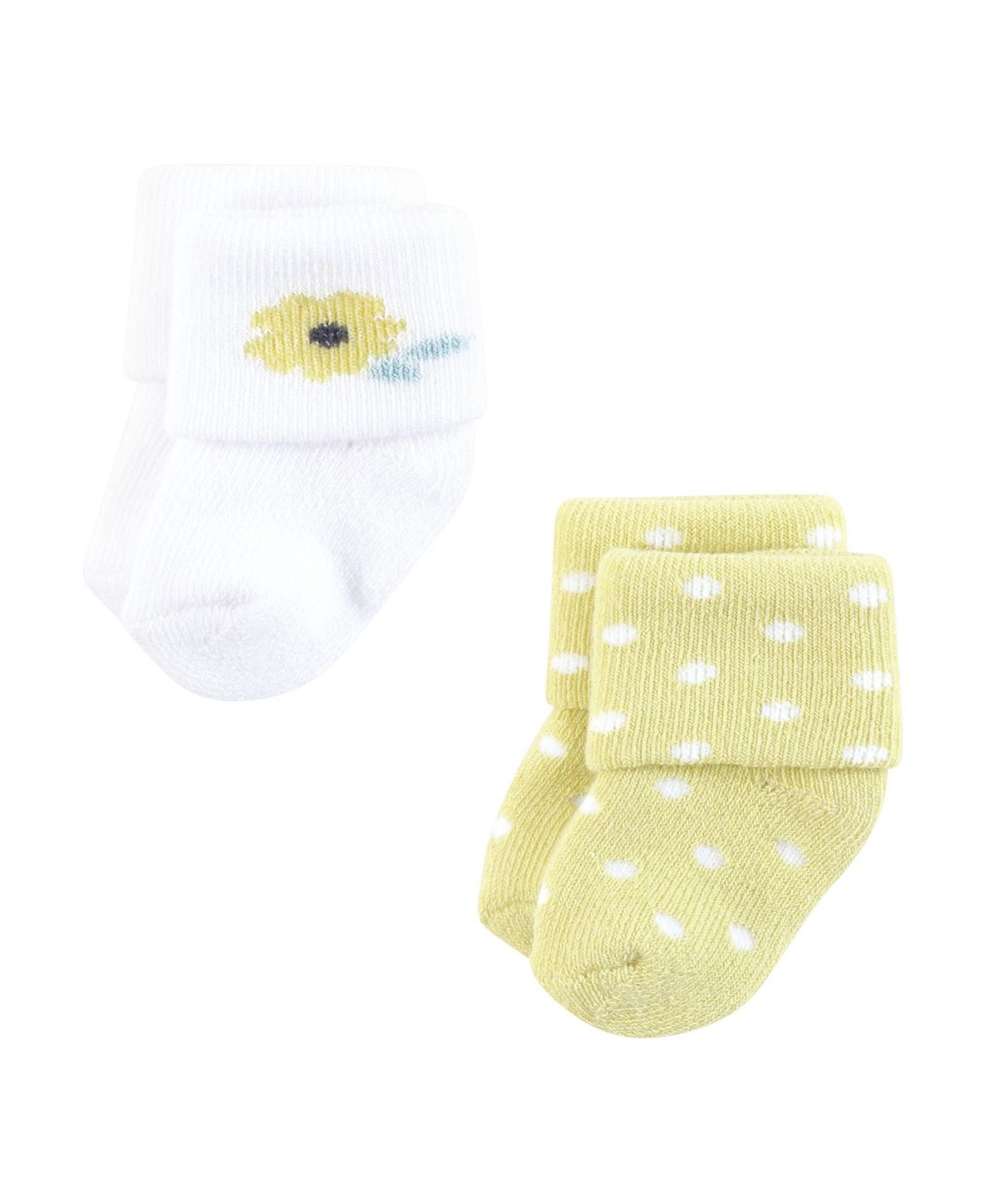 Baby Girls 10Pk Natural Terry Socks