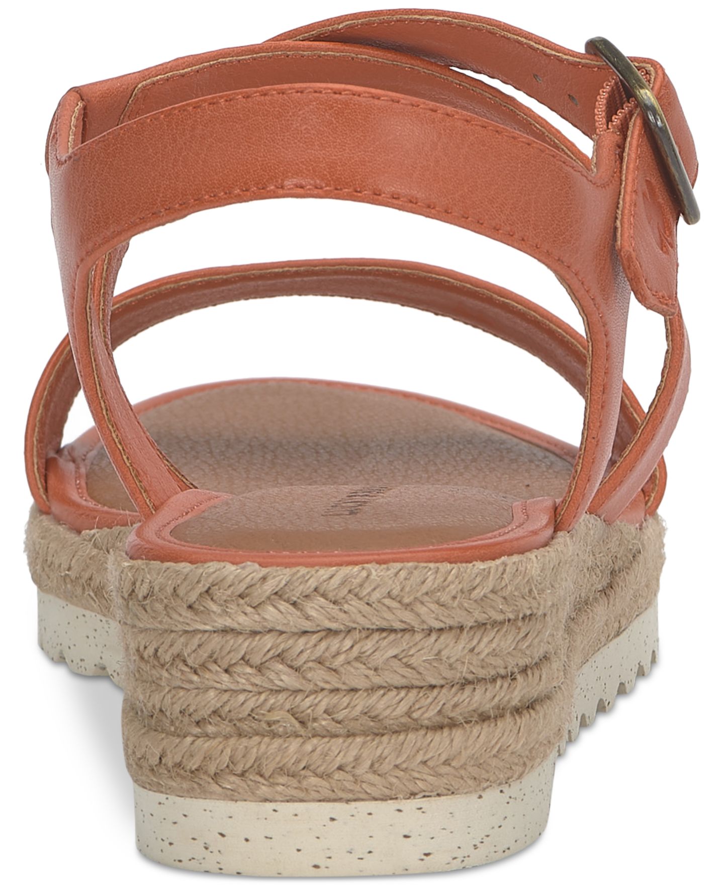 Женские сандалии Lucky Brand Trianna Strappy Espadrille Wedge, цвет: Кожаный — фото 3