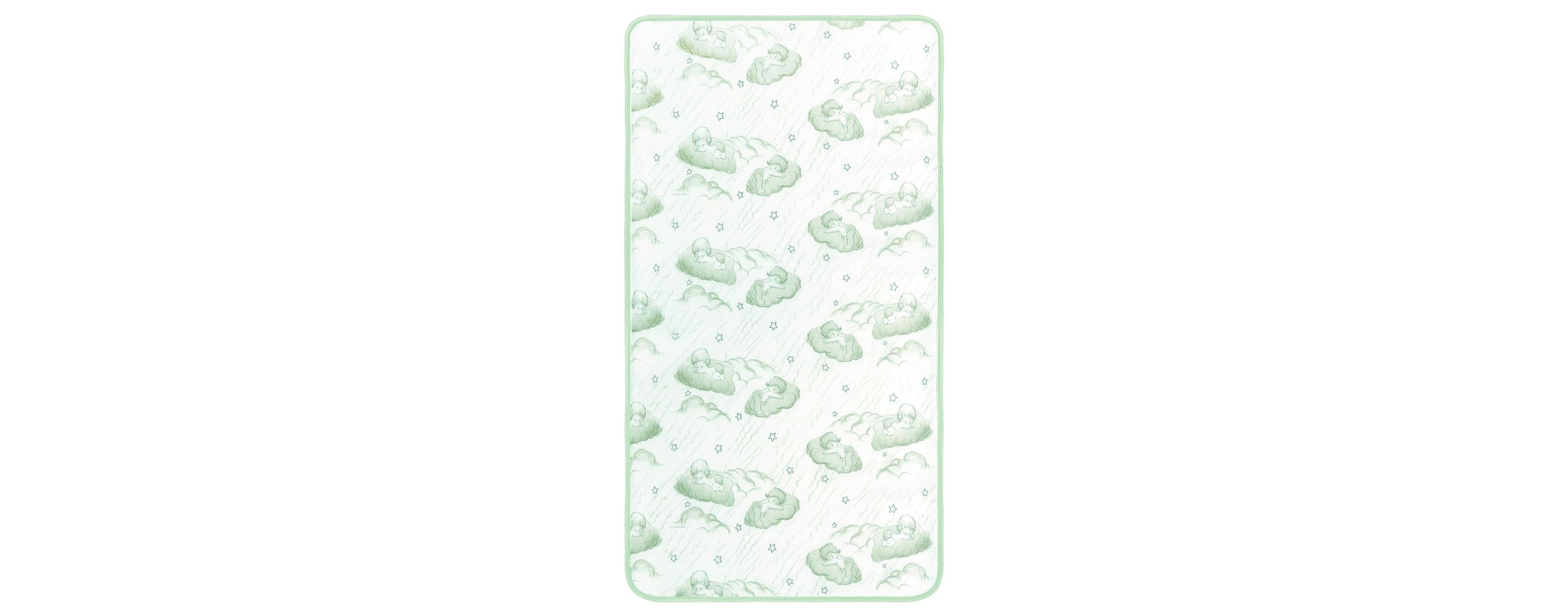 Slickblue 6-inch Firm Spring Coil Mattress Waterproof Standard Crib Mattress