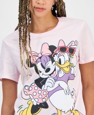Disney Juniors' Minnie Daisy Graphic Print T-Shirt
