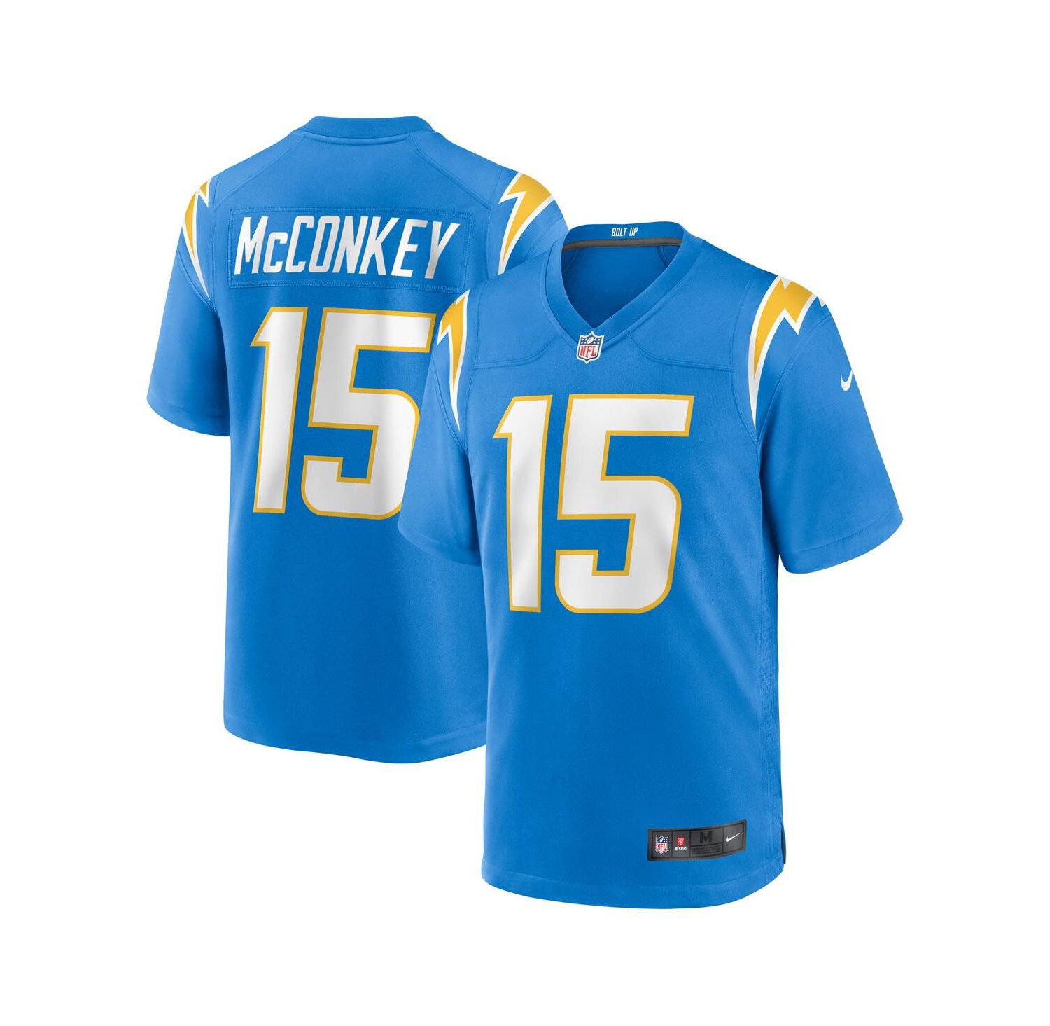 Men's Ladd McConkey Powder Blue Los Angeles Chargers Player Game Jersey