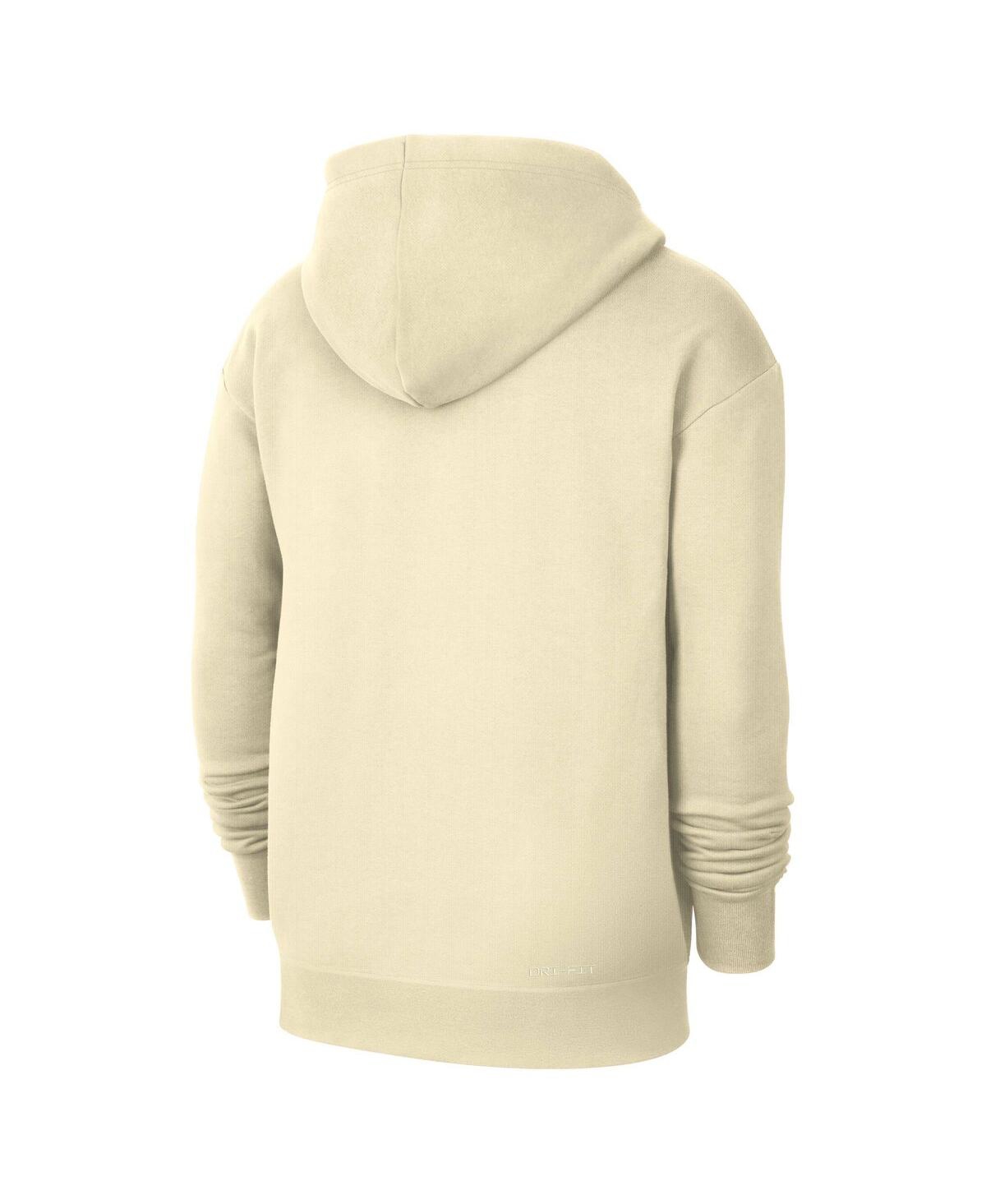 Nike Men's White Milwaukee Bucks 2024/25 City Edition Courtside Standard Issue Pullover Hoodie In White,green