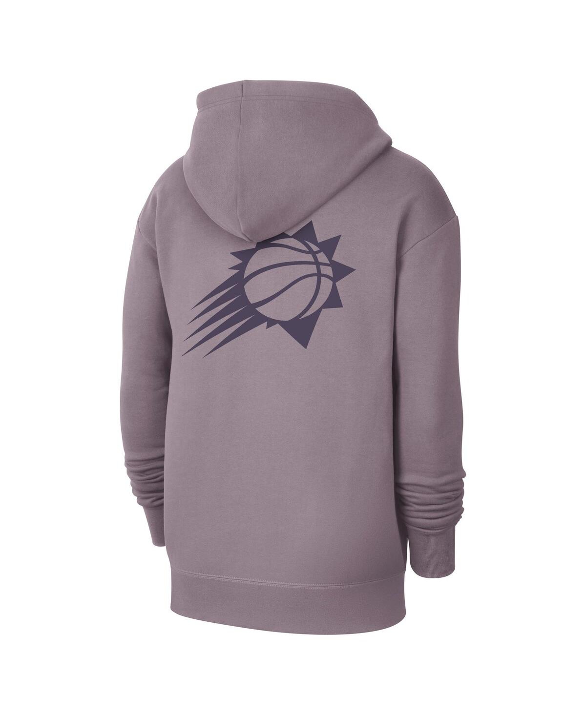 Shop Jordan Men's Purple Phoenix Suns Courtside Statement Edition Pullover Hoodie