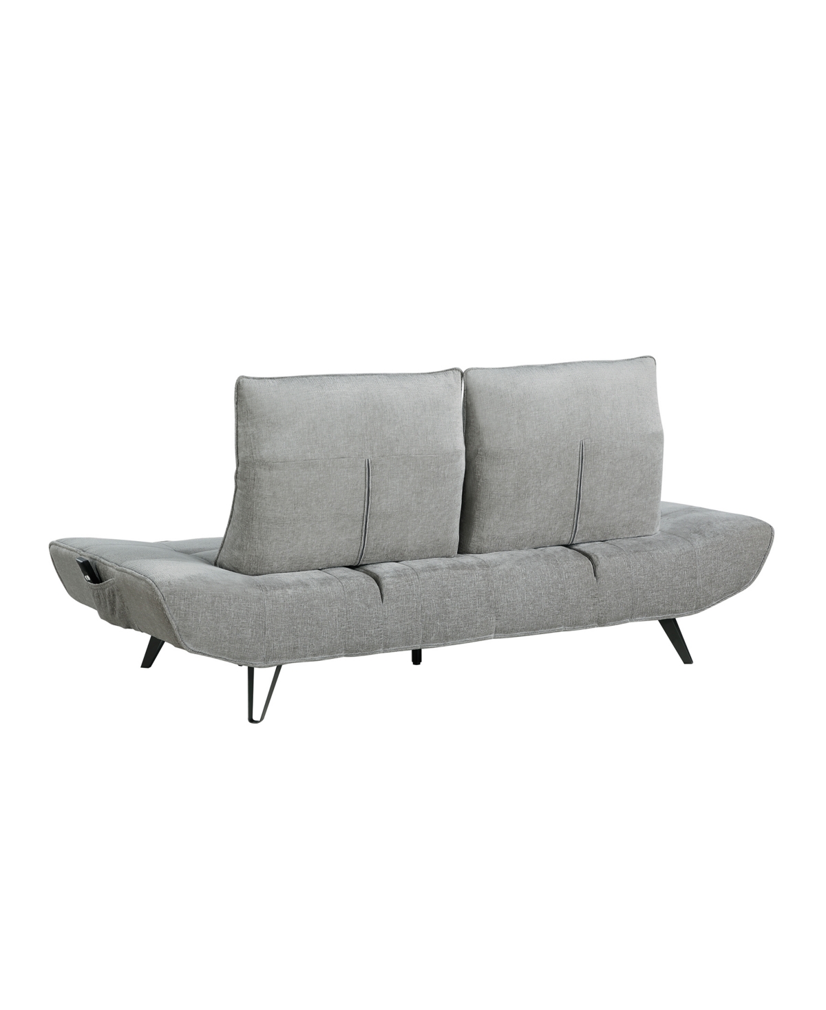 HOMELEGANCE 91" WHITE LABEL POWER ADJUSTABLE VIGGO SOFA 