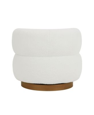 35" White Label Lyman Swivel Chair