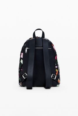 Women's Small braided floral backpack