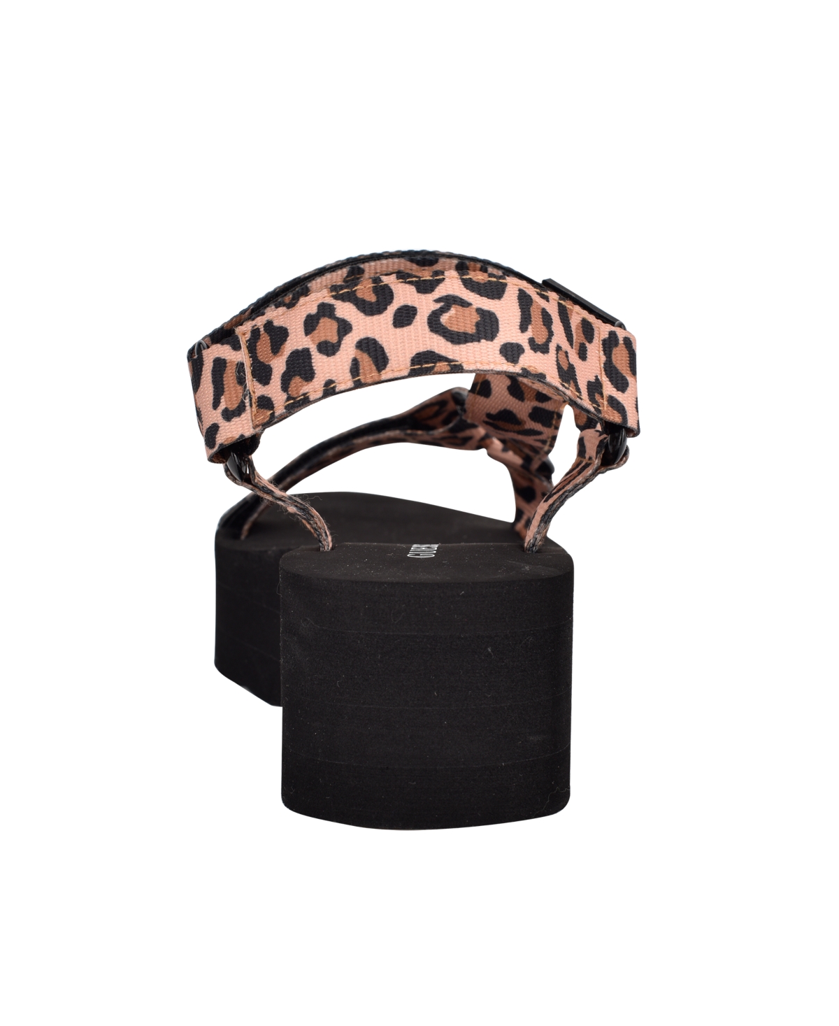 Guess Women's Avin Logo Sport Sandals In Black,leopard