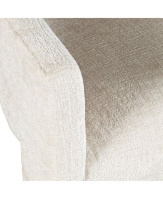 Mid-Century Modern Faux Leather Upholstered Counter Height Barstool (Set of 2)