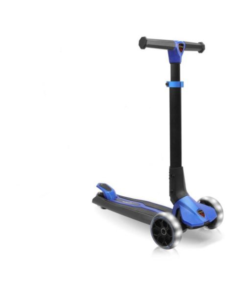 Детская игрушка Hurtle 3-Wheel Foldable Kids Scooter With LED Wheel Lights - Blue