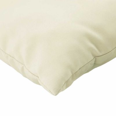Pallet Cushion Set of 2 Cream White 100% Oxford fabric Small