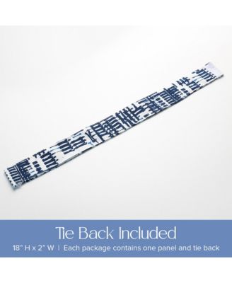 Outdoor Gobi Print UV Protected Privacy Grommet Curtain Panel, 52"×96"