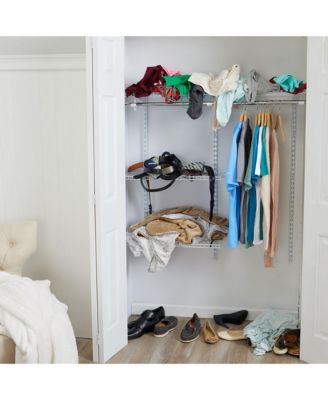 Cleverstore 41 Quart Latching Stackable Storage Tote, Clear (4 Pack)