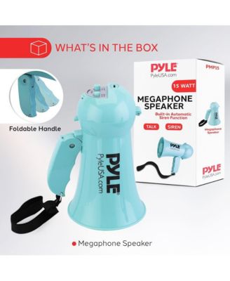 15W Built-in Microphone Portable Megaphone for Outdoor Use