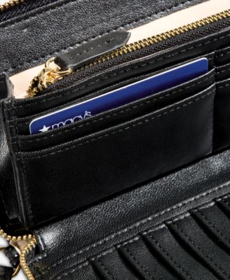 Hazel Zip-Around Quilt Wristlet, Exclusively at Macy's 