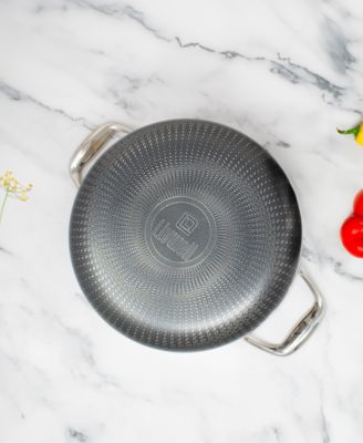 DiamondClad 6-Qt. Hybrid Nonstick Stainless Steel Pot and Lid