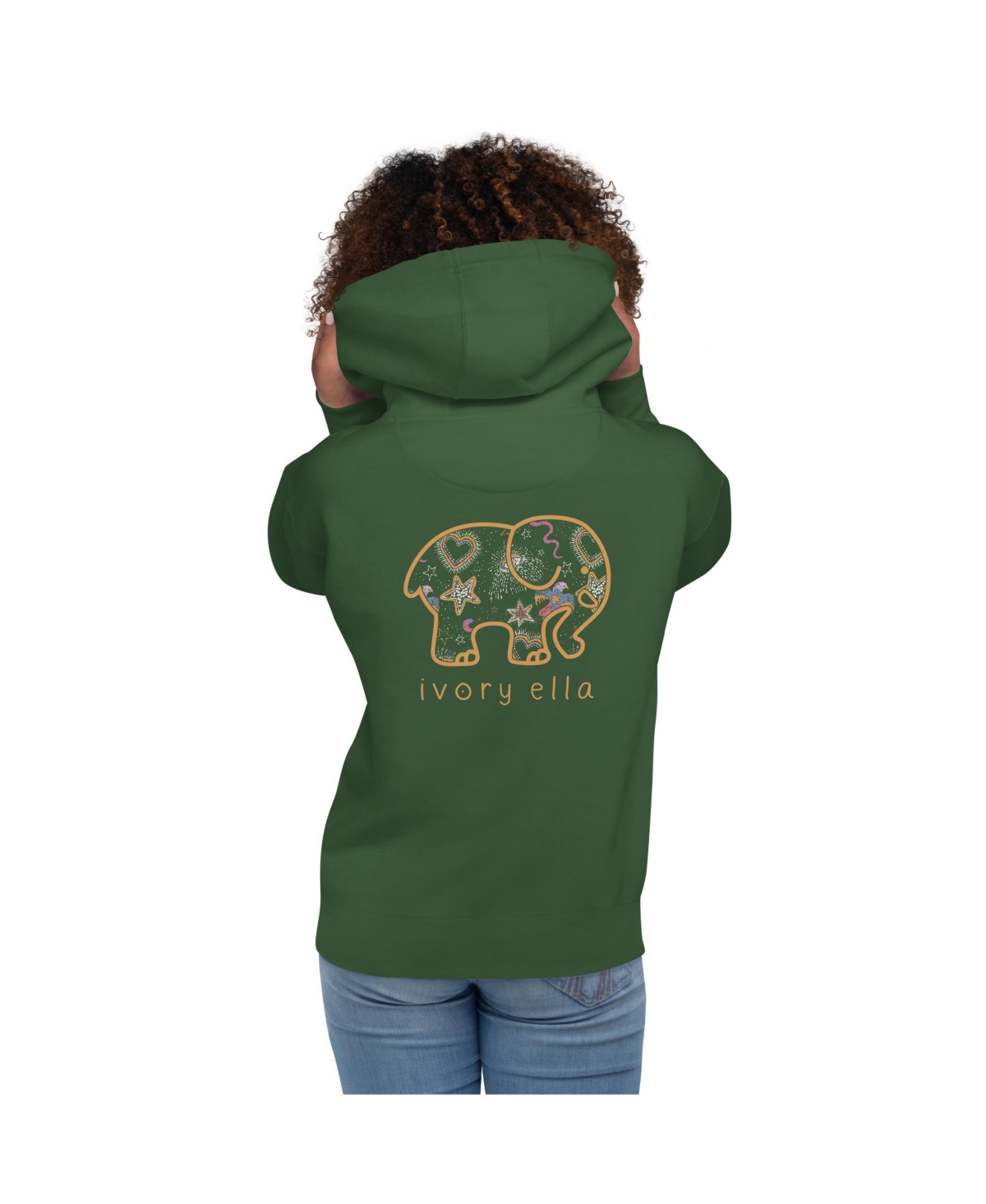 Ivory Ella Women's Starry Skies Unisex Hoodie