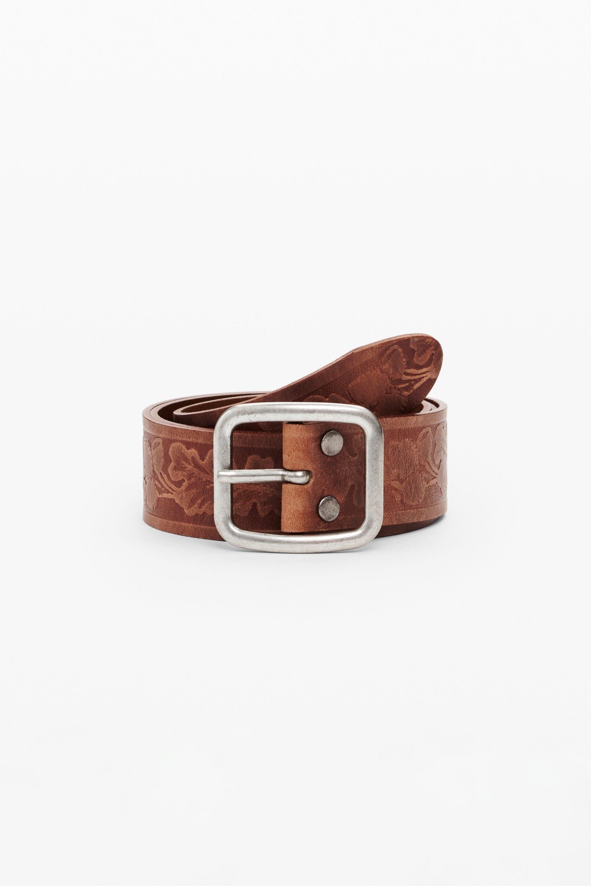 Women's Leaf belt - Brown