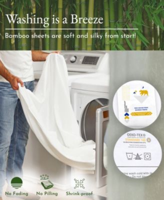 Rayon from Bamboo Silky Soft 2-Pc. Pillowcase Set