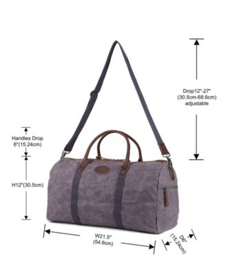 Hillside Bee-Wax Canvas Duffel Bag