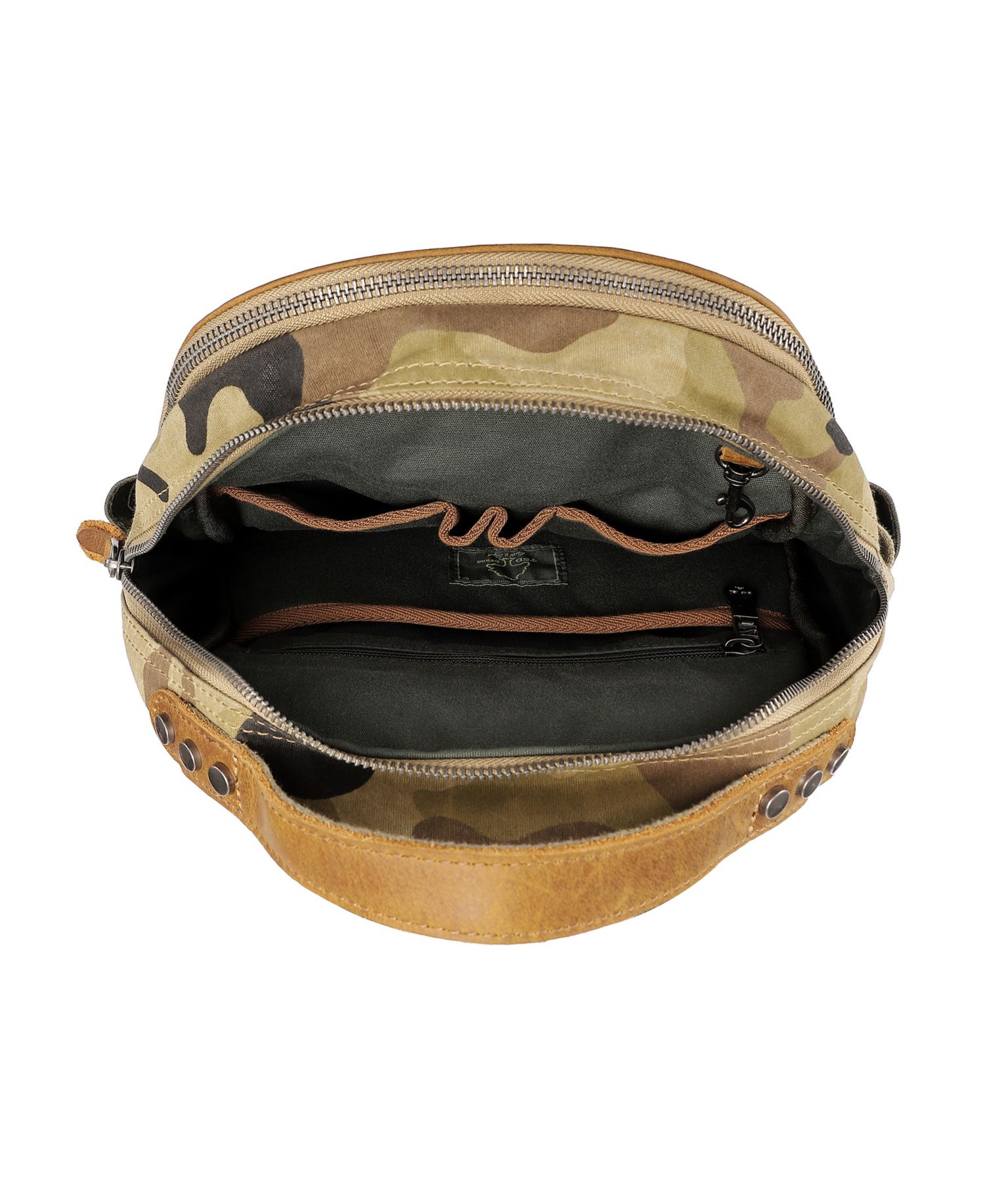 Mountain Leaf Utility Bee-Wax Canvas Backpack