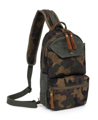 Mountain Leaf Top Handle Sling Bag