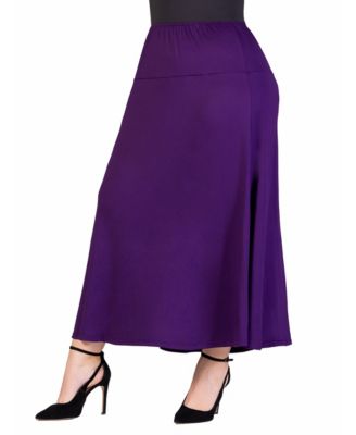 Plus Size Maxi Skirt