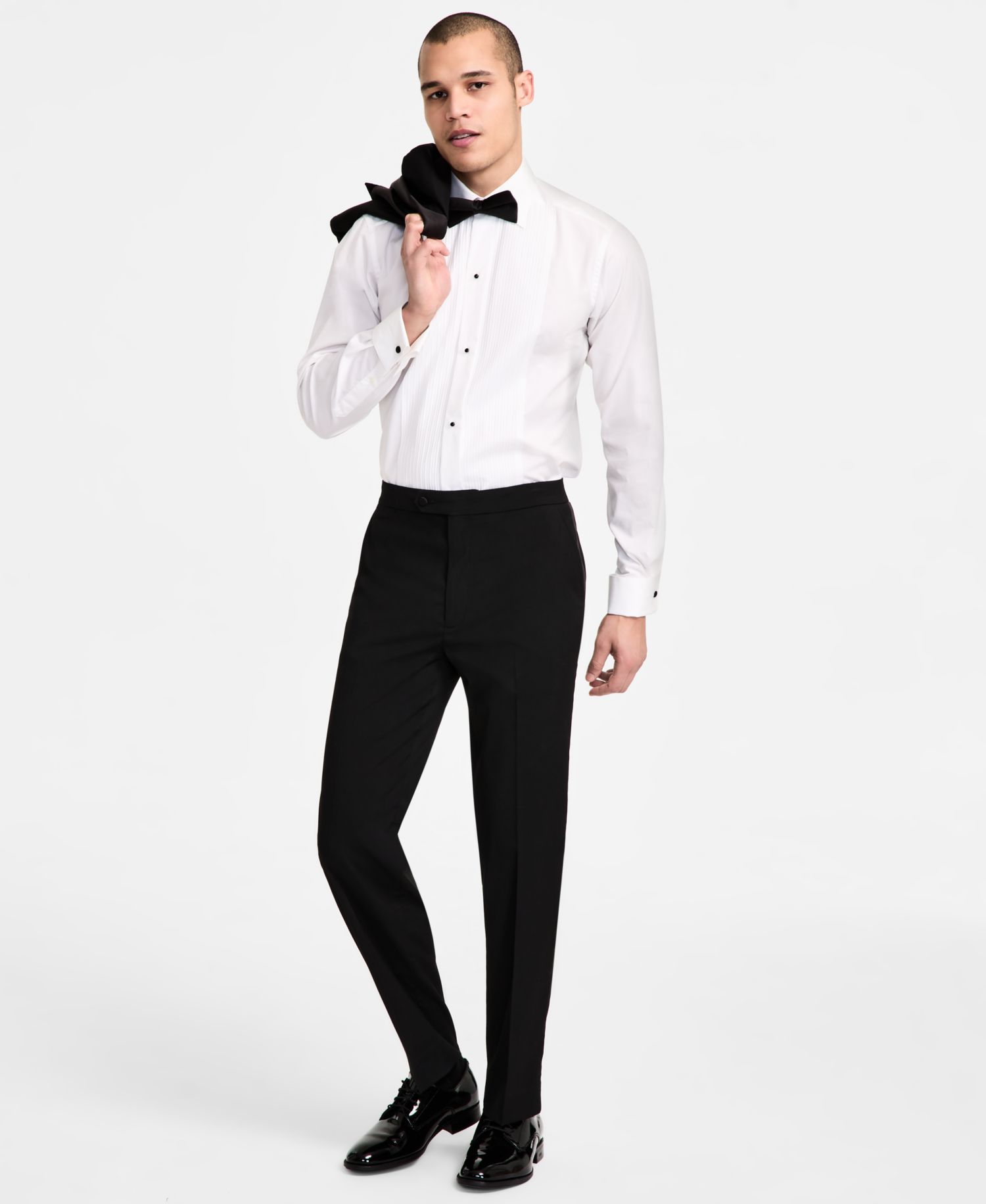 Men's Modern-Fit Stretch Nested Tuxedo