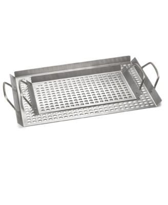Stainless Steel 2-Piece Grill Grid Set