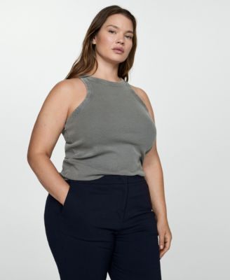 Women's Cropped Slim Fit Pants