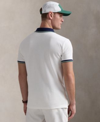 Men's Classic-Fit Mesh Polo Shirt