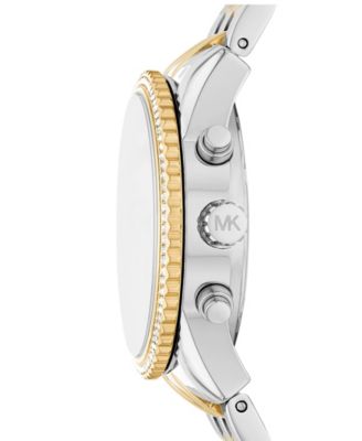 Women's Mini Bryant Chronograph Two-Tone Stainless Steel Watch, 35mm