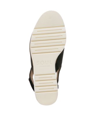 Women's Giselle Peep Toe Slingback Wedge Sandals