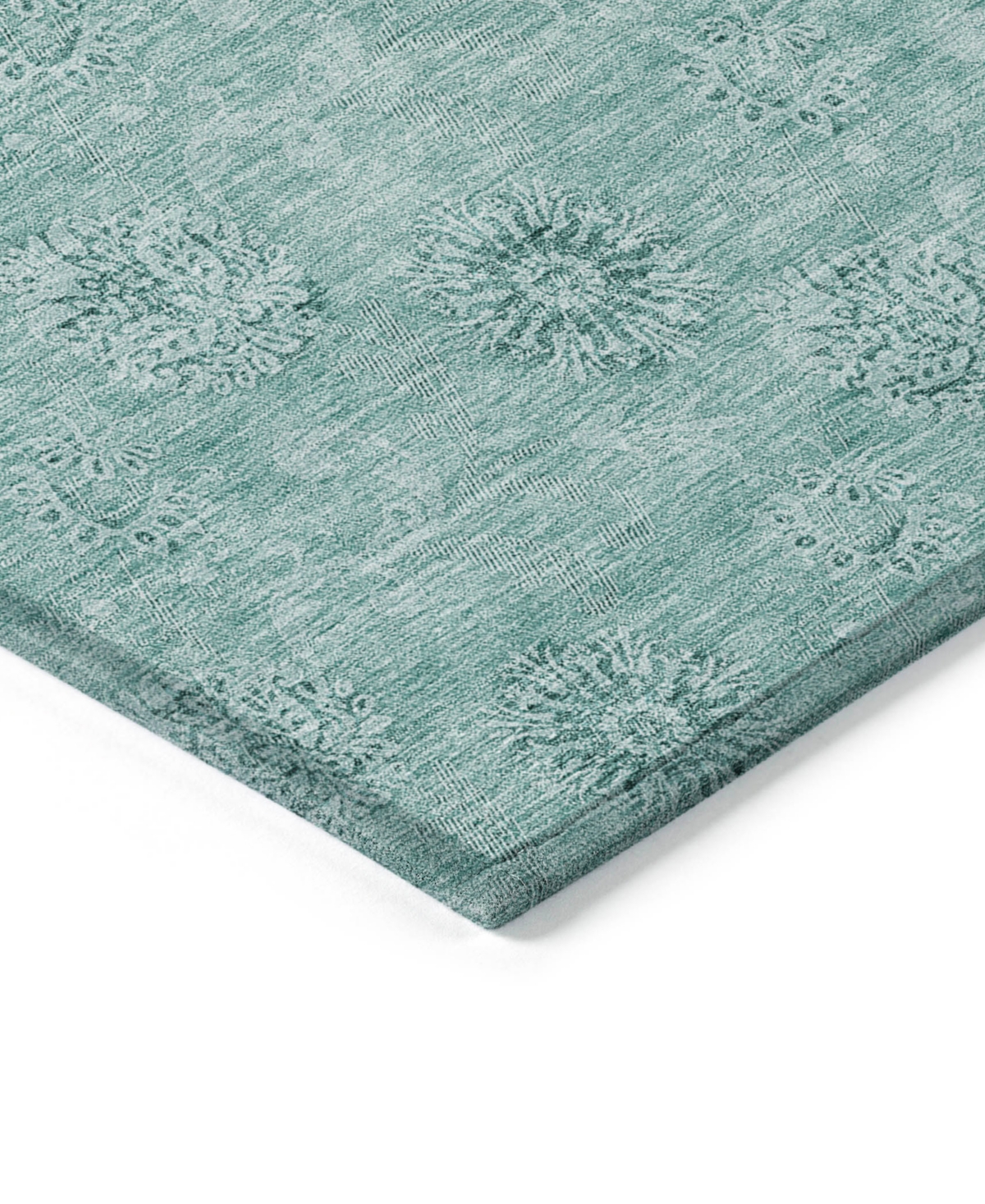 Addison Chantille Machine Washable Acn789 2'6''x3'10'' Area Rug In Teal