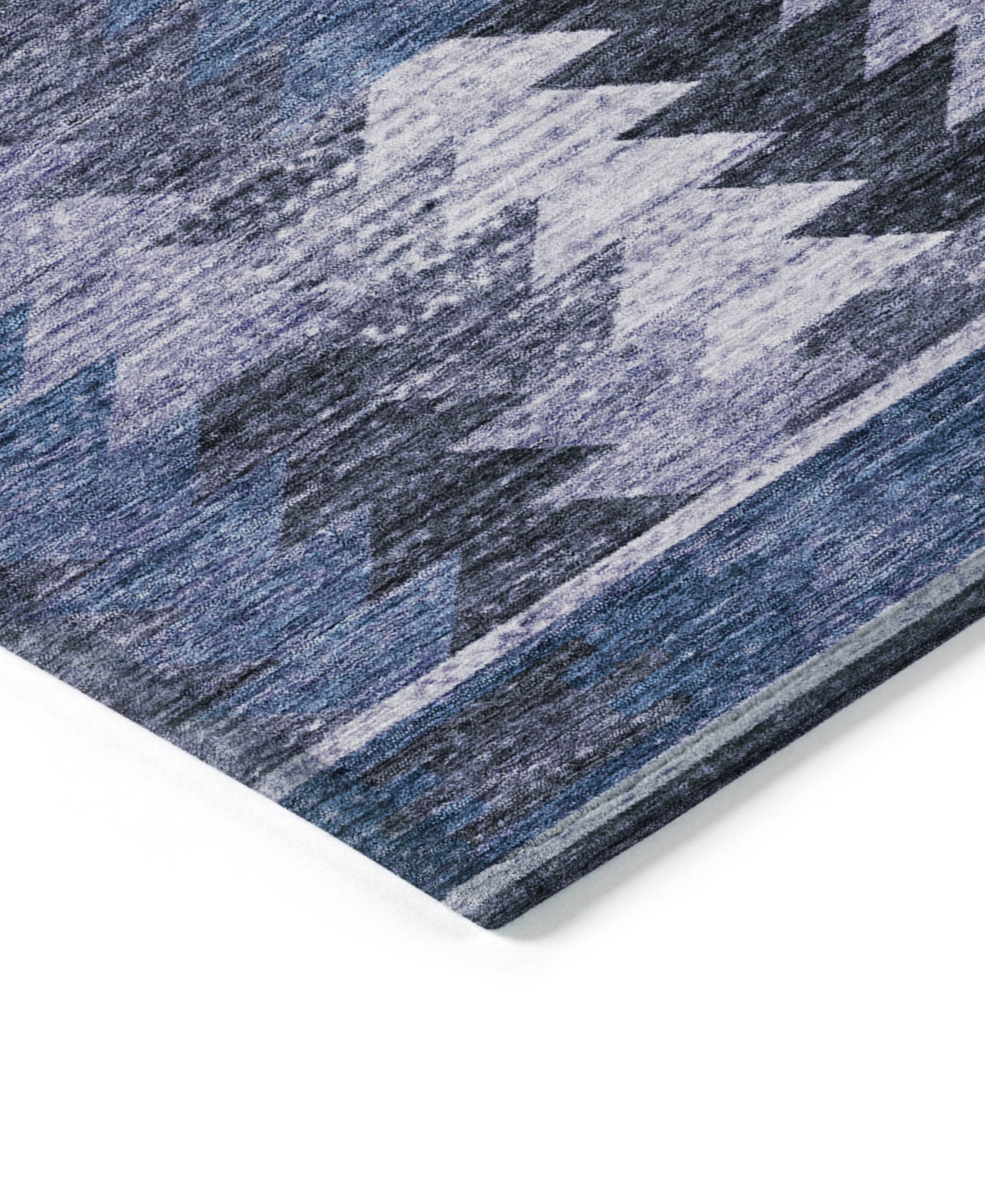 Addison Chantille Machine Washable Acn798 2'6''x3'10'' Area Rug In Blue