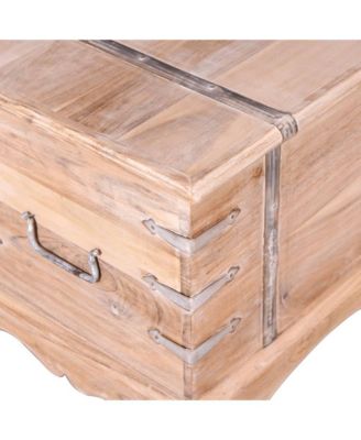 Storage Chest Acacia Wood