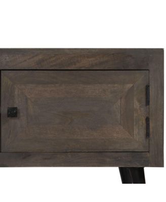 TV Stand Solid Wood Mango 55.1"x11.8"x17.7"