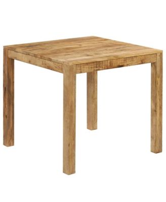 Dining Table Solid Mango Wood 32.3"x31.5"x29.9"