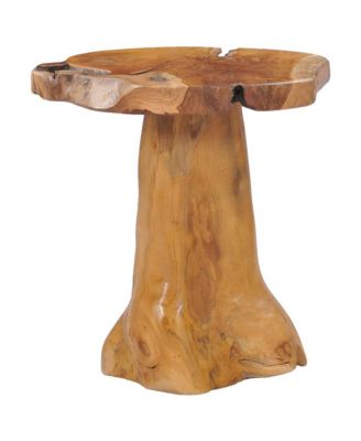 Coffee Table 15.7"x15.7" Solid Teak Wood