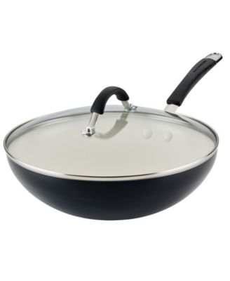 Cucina Ceramic Nonstick 11" Stir Fry Pan with Lid