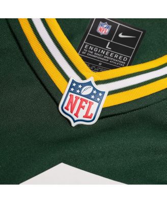Men's Jordan Morgan Green Green Bay Packers Player Game Jersey