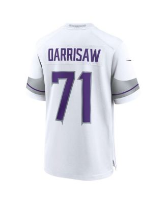 Men's Christian Darrisaw White Minnesota Vikings Alternate Game Jersey