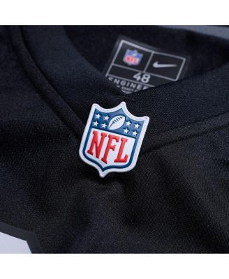 Men's Brock Bowers Black Las Vegas Raiders Player Game Jersey