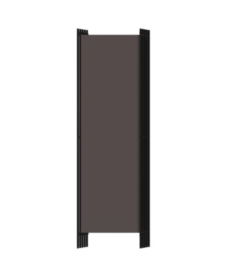 98.4"x70.9" Fabric 5-Panel Room Divider Anthracite